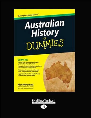 Australian History for Dummies (For Dummies (History, Biography & Politics) book