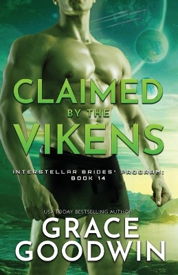 Claimed By The Vikens: Large Print book