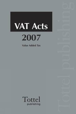 VAT Acts 2007 book