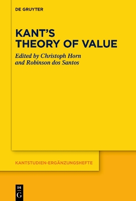 Kant’s Theory of Value book