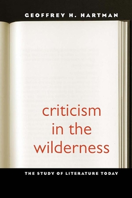 Criticism in the Wilderness book