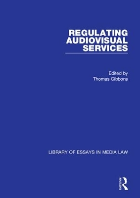 Regulating Audiovisual Services book