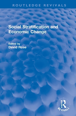 Social Stratification and Economic Change book