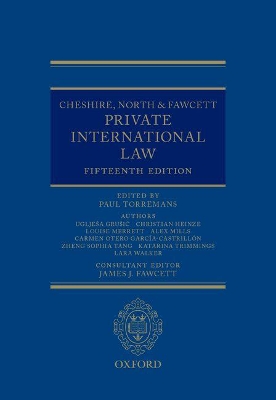 Cheshire, North & Fawcett: Private International Law book