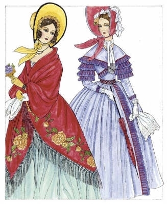 Godey's Fashions book