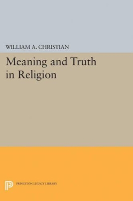 Meaning and Truth in Religion book