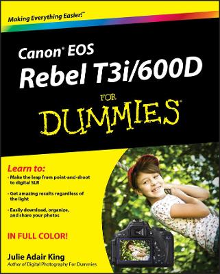 Canon EOS Rebel T3i / 600D For Dummies book