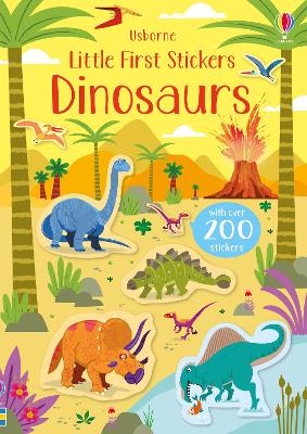 Little First Stickers Dinosaurs book