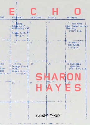 Sharon Hayes: Echo book