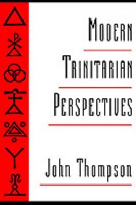 Modern Trinitarian Perspectives book