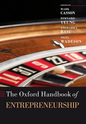 Oxford Handbook of Entrepreneurship book