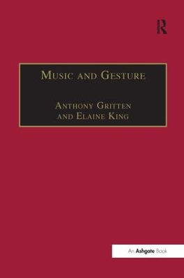 Music and Gesture book