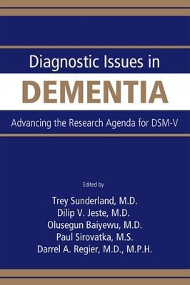 Diagnostic Issues in Dementia book