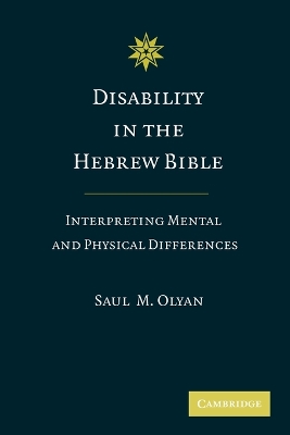 Disability in the Hebrew Bible book