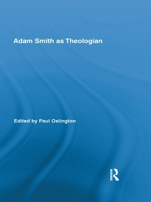 Adam Smith as Theologian book