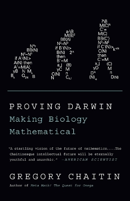 Proving Darwin book