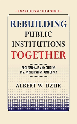 Rebuilding Public Institutions Together book