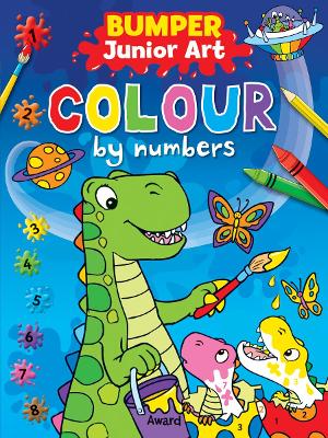 Bumper Junior Art Colour by Numbers book