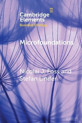 Microfoundations: Nature, Debate, and Promise book