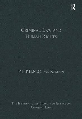 Criminal Law and Human Rights book