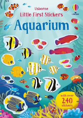 Little First Stickers Aquarium book