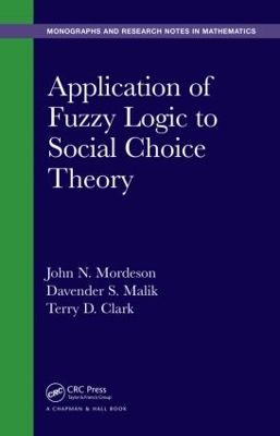 Application of Fuzzy Logic to Social Choice Theory book