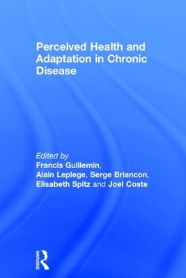Perceived Health and Adaptation in Chronic Disease book