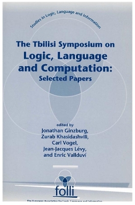 Tbilisi Symposium on Logic, Language and Computation book