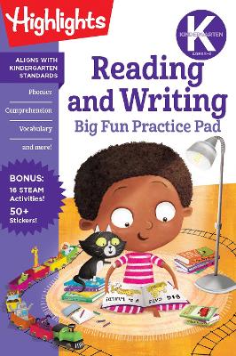 Kindergarten Reading and Writing Big Fun Practice Pad by Highlights