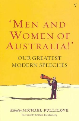 Great Australian Speeches book