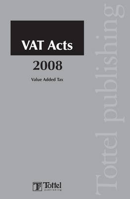 Vat Acts 2008: Tax Annual book