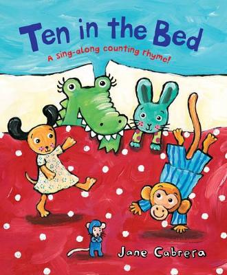 Ten In The Bed Board Book by Jane Cabrera