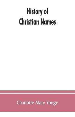 History of Christian names book