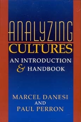 Analyzing Cultures book