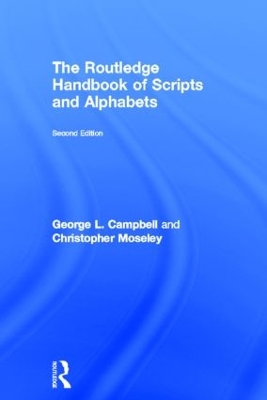 Routledge Handbook of Scripts and Alphabets book