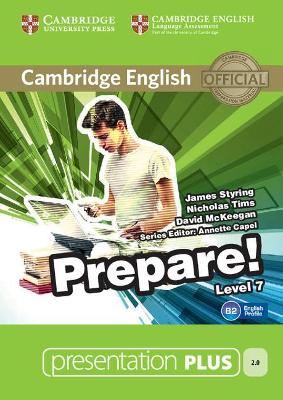 Cambridge English Prepare! Level 7 Presentation Plus DVD-ROM book