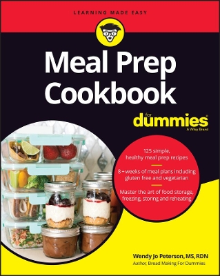 Meal Prep Cookbook For Dummies book