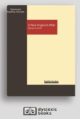 A A New England Affair by Steven Carroll