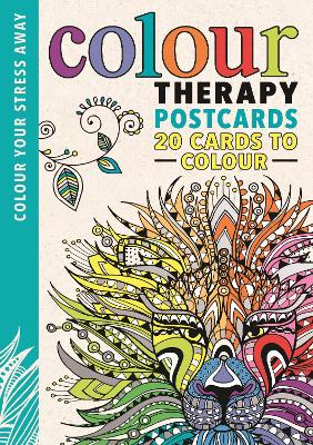 Colour Therapy Postcards book