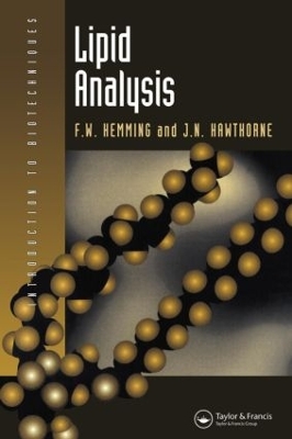 Lipid Analysis book