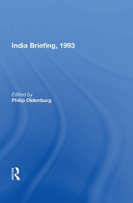 India Briefing, 1993 book