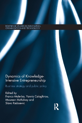 Dynamics of Knowledge Intensive Entrepreneurship: Business Strategy and Public Policy book