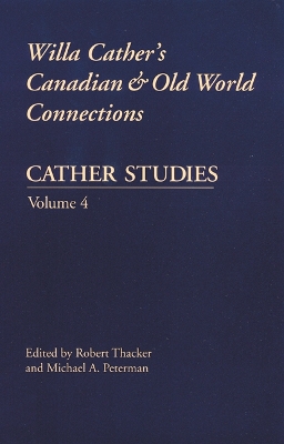 Cather Studies, Volume 4 book