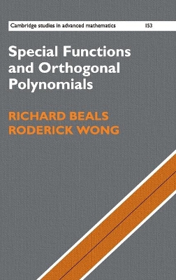 Special Functions and Orthogonal Polynomials by Richard Beals