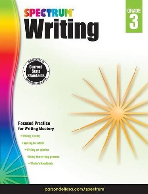 Spectrum Writing, Grade 3 book
