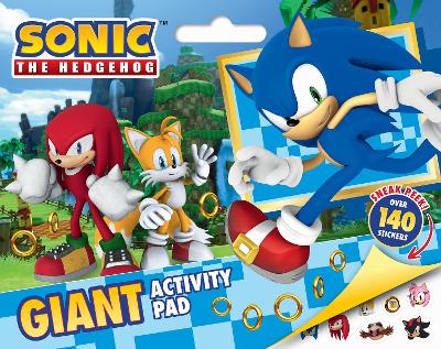 Sonic the Hedgehog: Giant Activity Pad (Sega) book