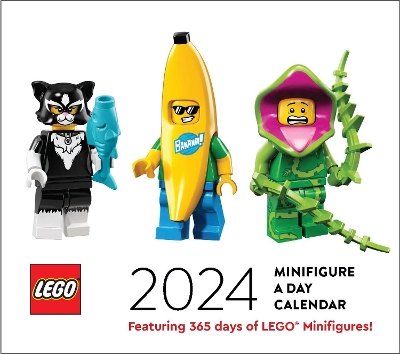 2024 Daily Cal: LEGO Minifigure a Day book