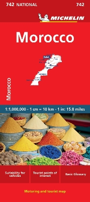 Morocco - Michelin National Map 742: Map book