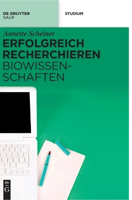 Erfolgreich recherchieren - Biowissenschaften book