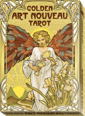 Golden Art Nouveau Tarot Grand Trumps book